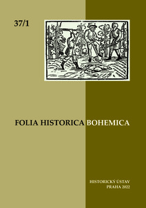 Folia Historica Bohemica 1/2022