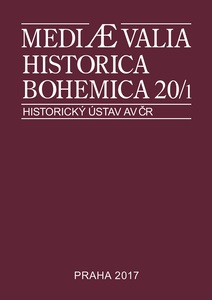 Mediaevalia Historica Bohemica 1/2017