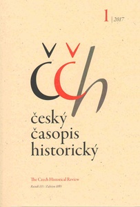 Český časopis historický 1/2017