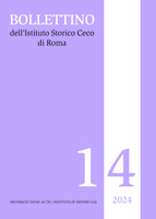 Bollettino dell'Istituto Storico Ceco di Roma 14/2024