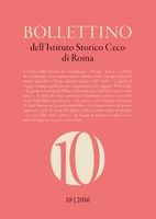 Bollettino dell'Istituto Storico Ceco di Roma 10/2016