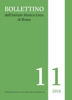 Bollettino dell'Istituto Storico Ceco di Roma 11/2018