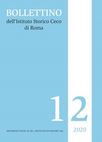 Bollettino dell'Istituto Storico Ceco di Roma 12/2020