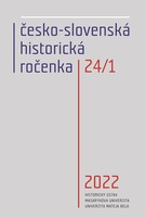 Česko-slovenská historická ročenka 1/2022