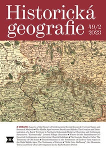 Historická geografie 2/2023