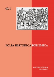 Folia Historica Bohemica 1/2025