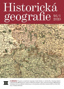Historická geografie 1/2020