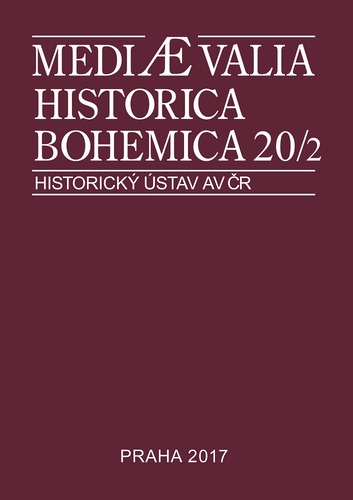 Mediaevalia Historica Bohemica 2/2017 1