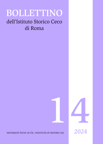 Bollettino dell'Istituto Storico Ceco di Roma 14/2024 1