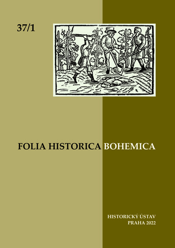 Folia Historica Bohemica 1/2022 1