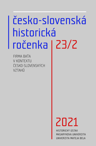 Česko-slovenská historická ročenka 2/2021 1