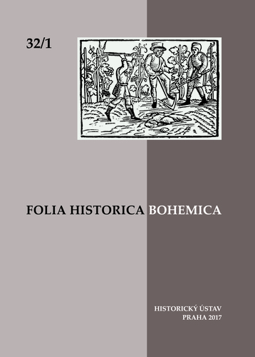 Folia Historica Bohemica 1–2/2017 1