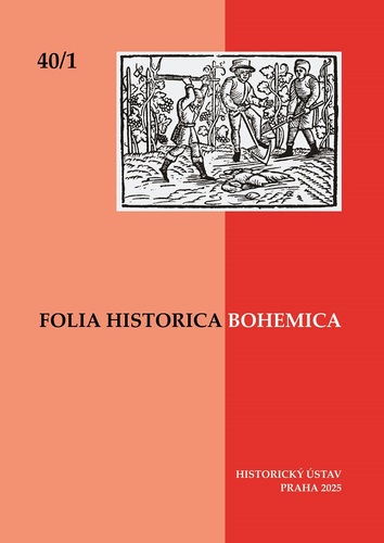 Folia Historica Bohemica 1/2025 1