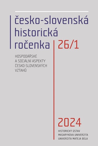Česko-slovenská historická ročenka 1/2024 1
