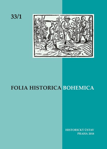 Folia Historica Bohemica 1/2018 1