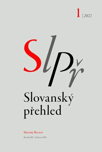 Slovanský přehled 1/2022 1