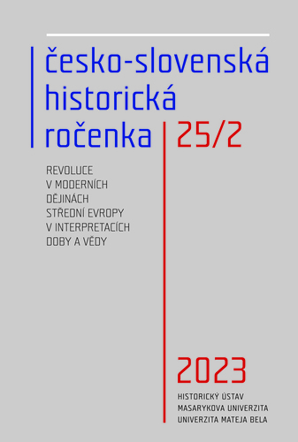 Česko-slovenská historická ročenka 2/2023 1