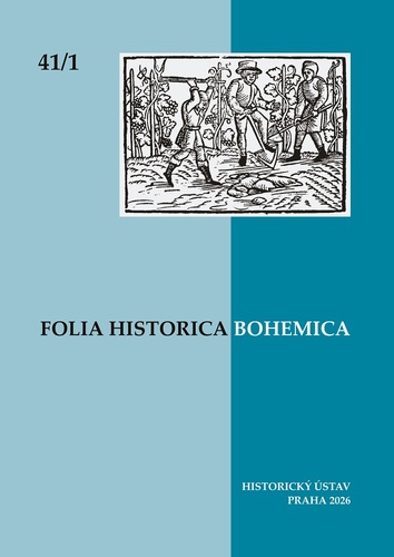Folia Historica Bohemica 1/2026 1