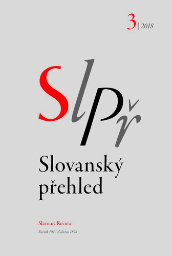 Slovanský přehled 3/2018 1