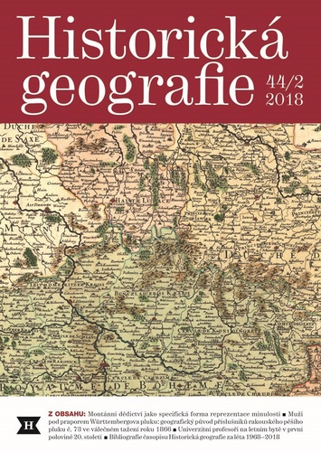 Historická geografie 2/2018 1